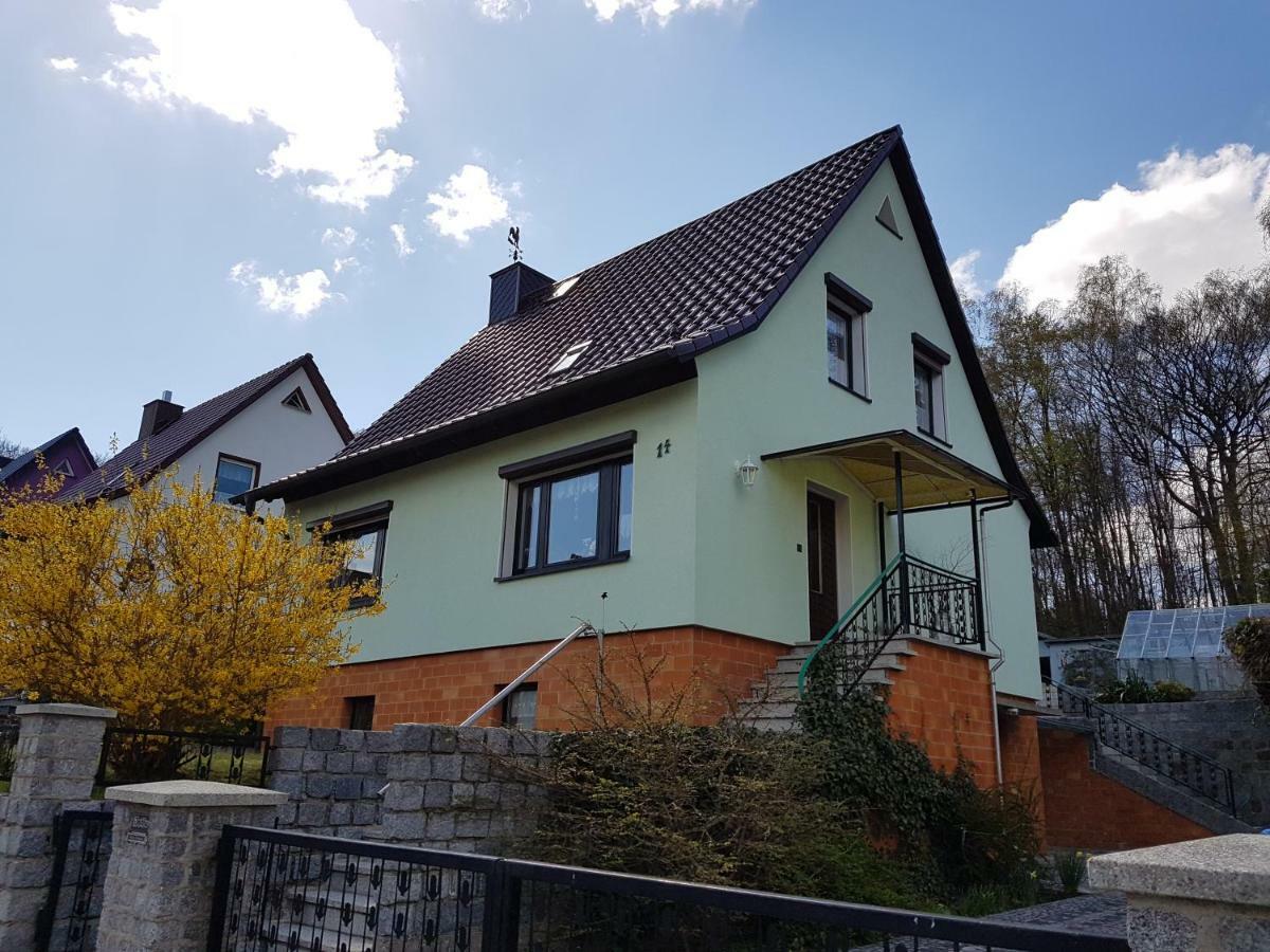 Ferienwohnung Zum Wald ゼリン エクステリア 写真
